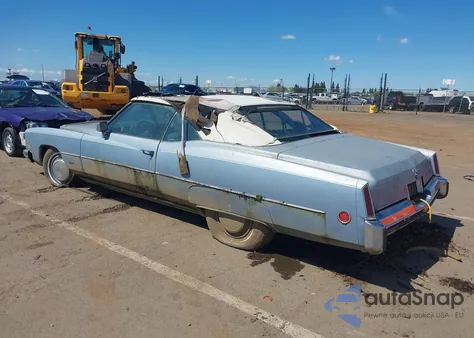 1973 Cadillac Eldorado z USA, uszkodzony, nr VIN 6L67S3Q430867